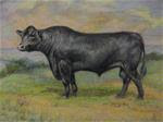 Black Angus King of Cool - Posted on Sunday, November 9, 2014 by Sue Deutscher