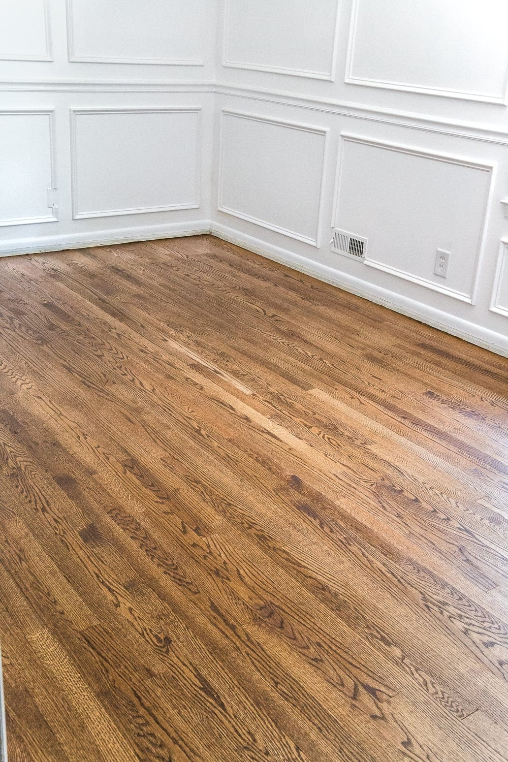 Minwax Provincial Stain + a step-by-step guide for refinishing hardwood floors