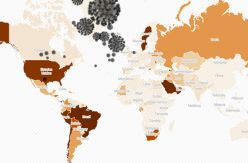 El mapa mundial del coronavirus: así evoluciona la pandemia país a país cuando las fronteras comienzan a abrirse