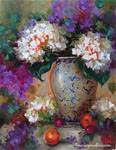 California Blooming Radishes and Hydrangeas and an International Art Painting Event - Nancy Medina A - Posted on Tuesday, November 18, 2014 by Nancy Medina