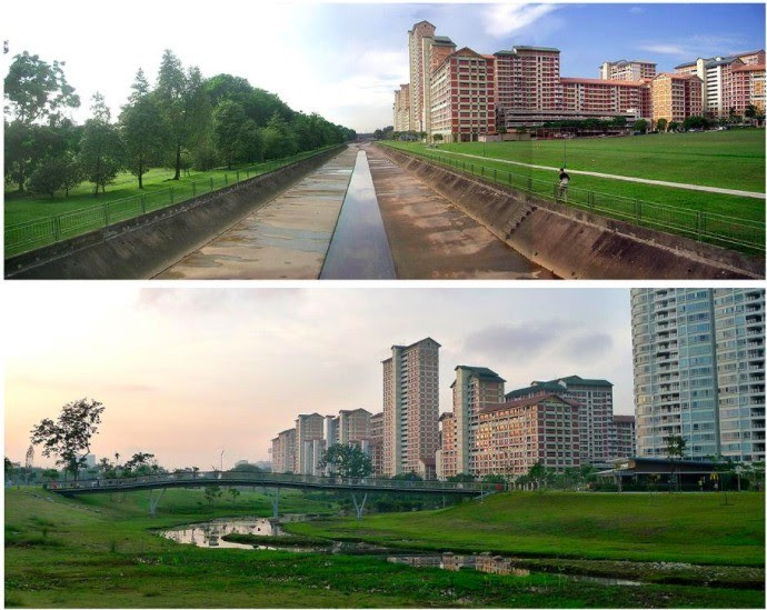 Bishan-Ang Mo Kio Park, Σιγκαπούρη. Η εικόνα είναι ευγενική προσφορά του Atelier Dreiseit