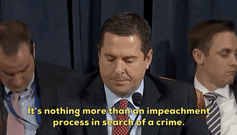 donald trump impeachment impeachment inquiry devin nunes GIF