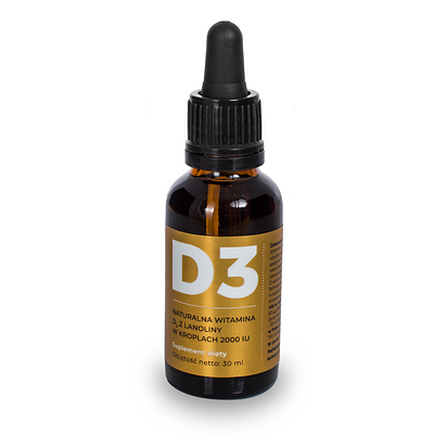 Vitamin D3, 2000 IU (Drops)