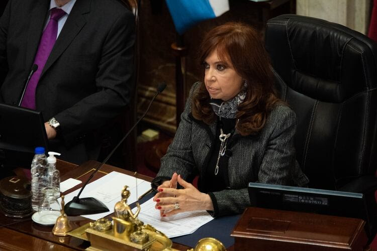 Cristina Kirchner, vicepresidente de la Nación