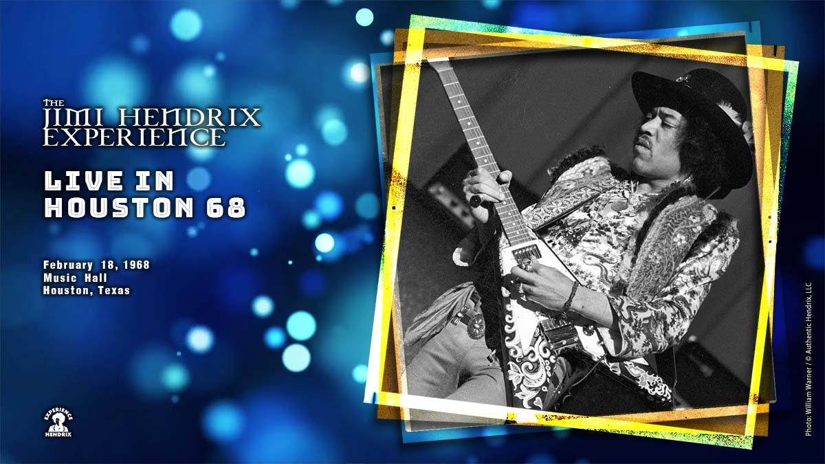 The Jimi Hendrix Experience: Live in Houston ‘68 - Streaming on YouTube