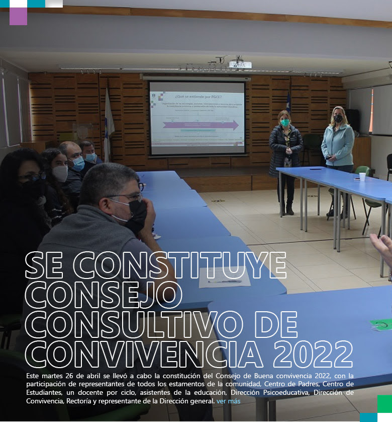 Se constituye Consejo Consultivo de Convivencia 2022