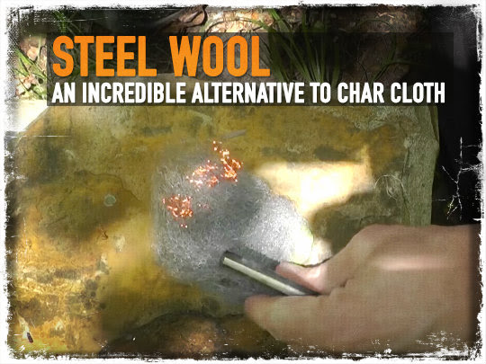 Steel Wool an Incredible Alternative to Char Cloth