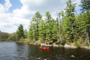 Canoeing in Maine