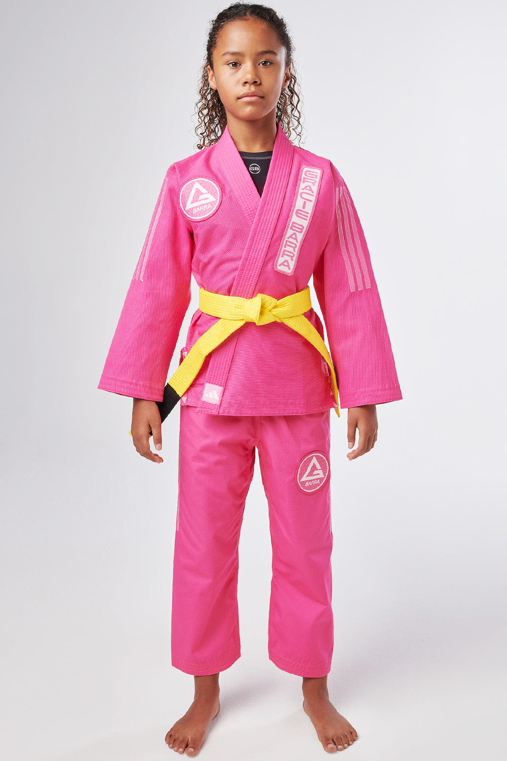 Image of GB Pink Youth Kimono by Adidas® - Pink