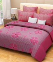Hargunz Polycotton Floral Double Bedsheet