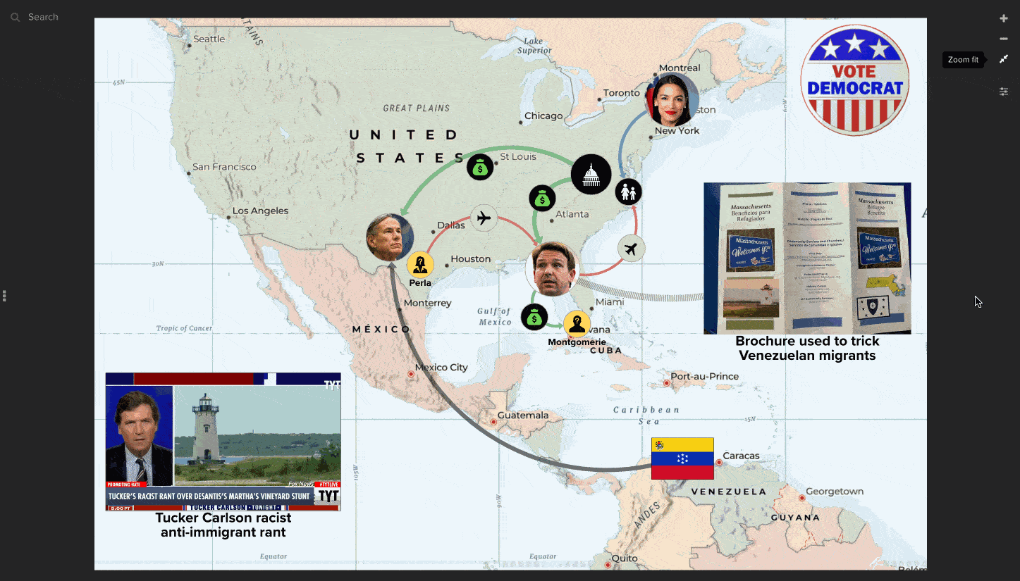 Follow the money to see how DeSantis used COVID relief funds for his political stunt to defraud Venezuelan migrants and fly them from Texas to Marthas Vineyard.