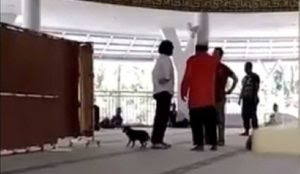 Indonesia: Police say woman who took dog into mosque schizophrenic, charge her with blasphemy anyway