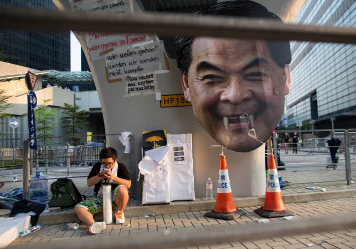 Las nuevas tecnologías han sido muy útiles en las manifestaciones en Hong Kong