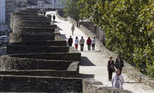 La Muralla Romana de Lugo tiene accesibilidad y se puede recorrer en su totalidad