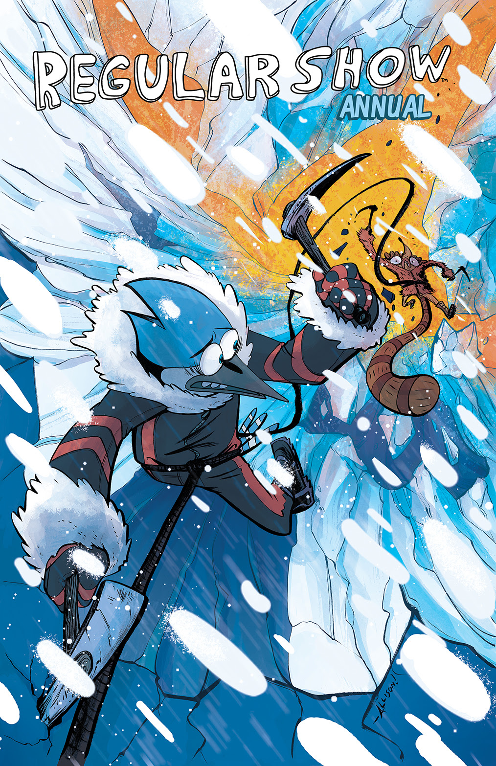 REGULAR SHOW 2014 ANNUAL #1 Cover A by Allison Strejlau