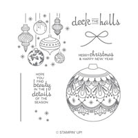 Beautiful Baubles Photopolymer Stamp Set