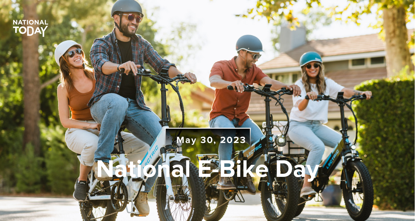 NATIONAL TODAY Ride to the future with National E-Bike Day Ed21817f-3278-329c-9022-8237fdc06053