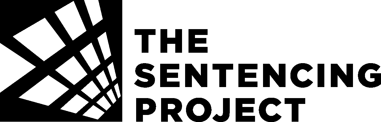 Black and white logo of The Sentencing Project