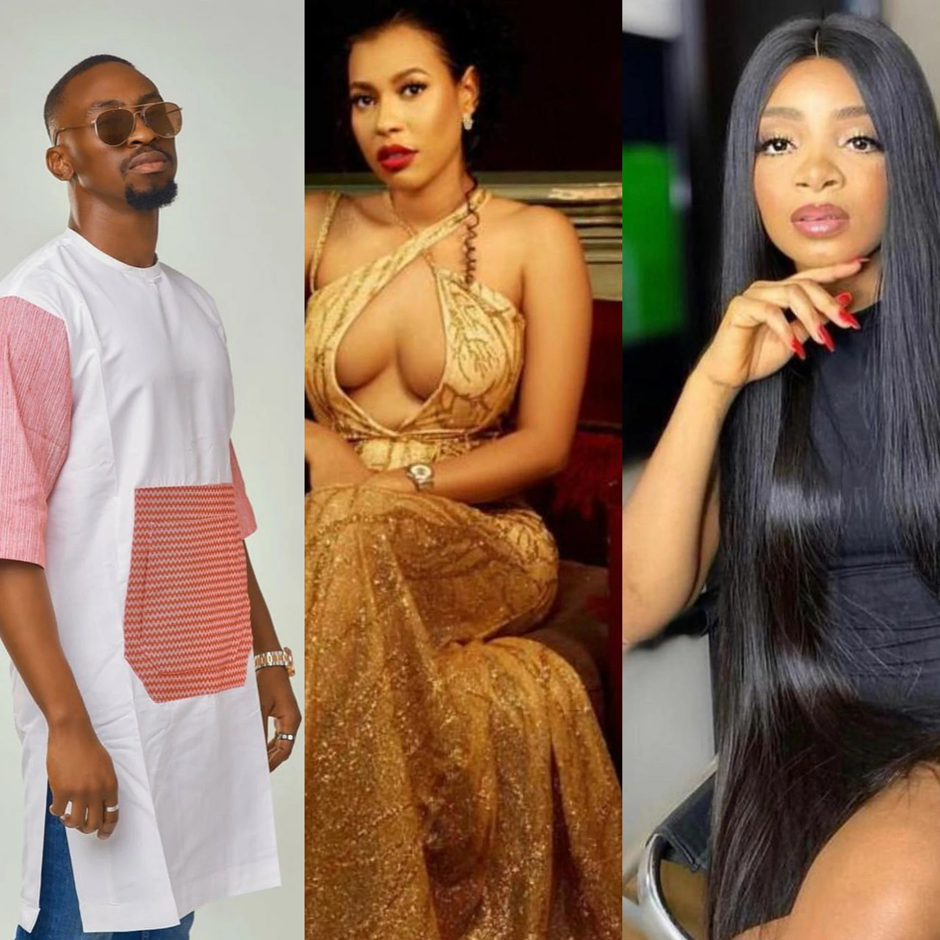 Queen, Nini and Saga evicted from #BBNAIJA  house