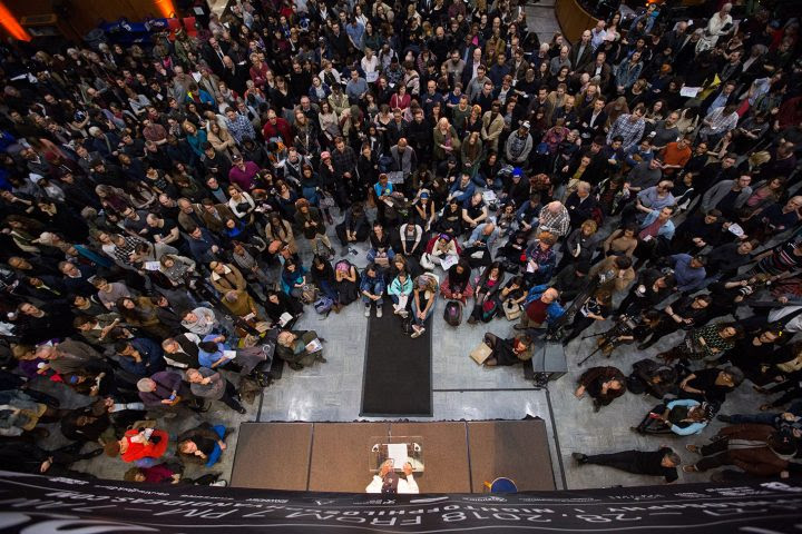 Brooklyn Public Library's Night of Philosophy, 2018 (all images images courtesy Brooklyn Public Library)