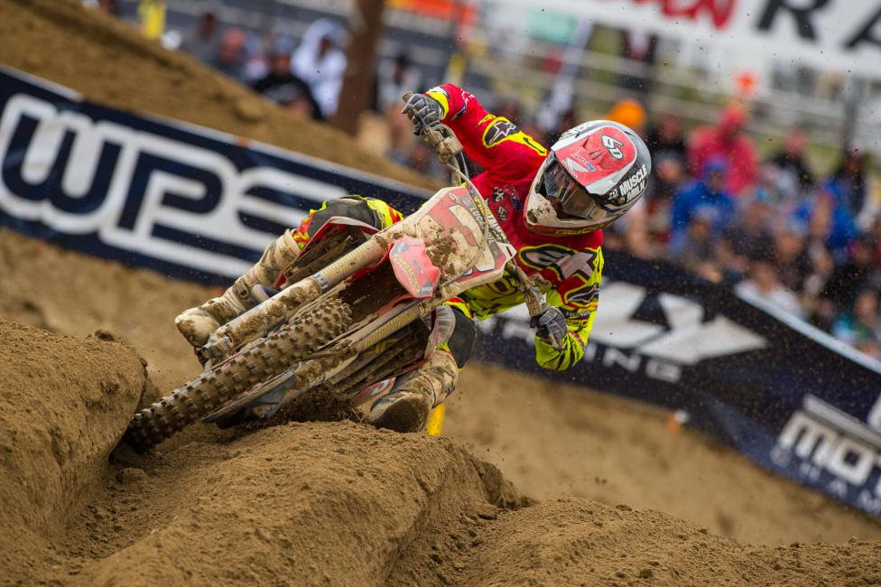 Tomac is still undefeated through two rounds of the 2015 season and now travels to his home race.Photo: Simon Cudby 