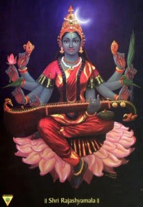Goddess Raja shymala or Raja Matangi