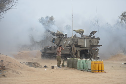Artillery Corps in Gaza
