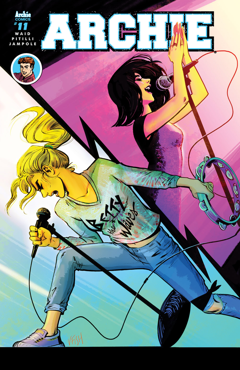 Archie #11 cover by Veronica Fish