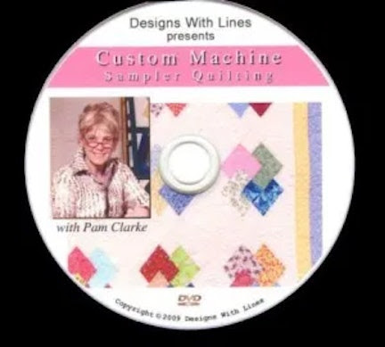 Custom Machine Sampler Quilting DVD Workbook