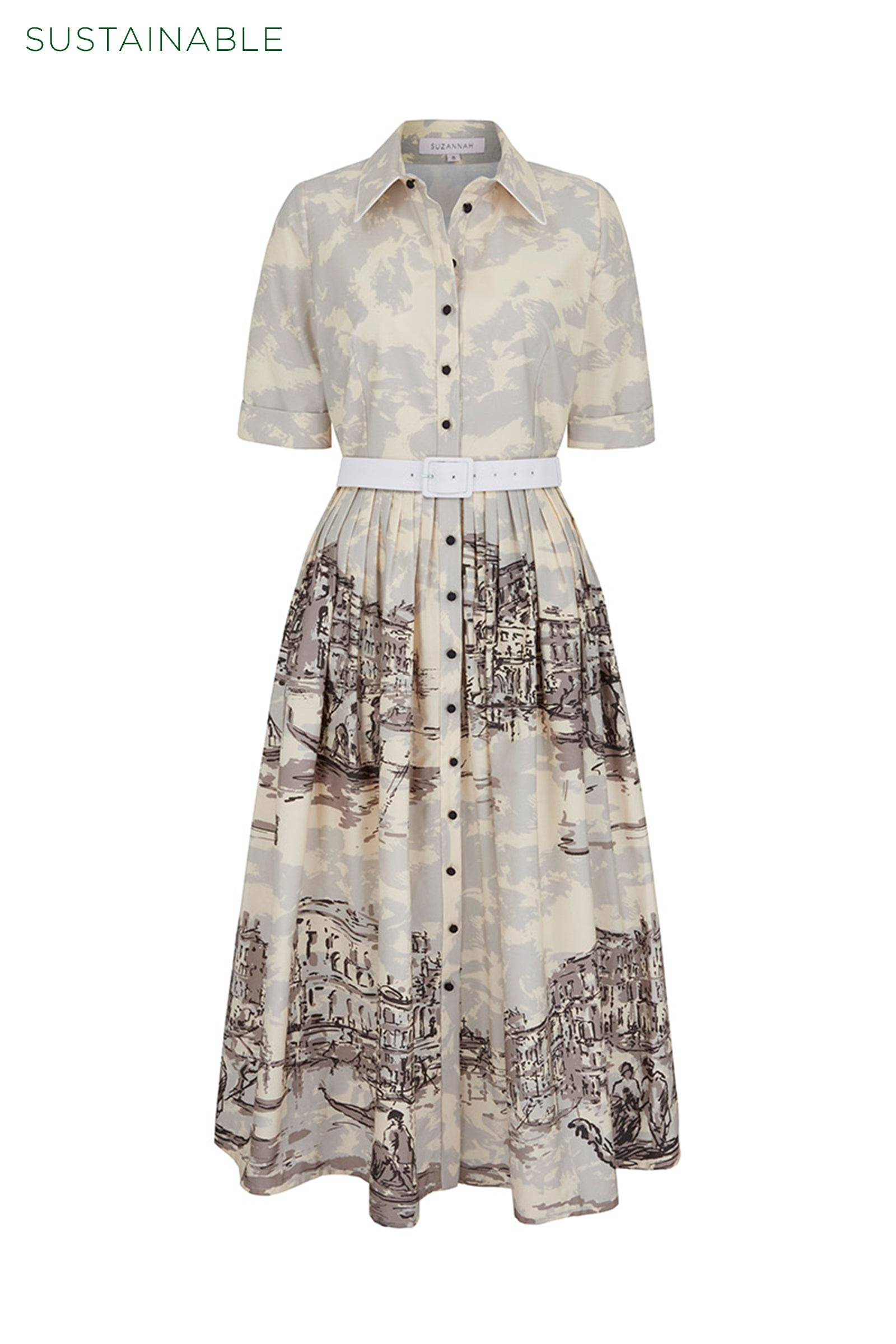 Image of Venice Shirt Dress