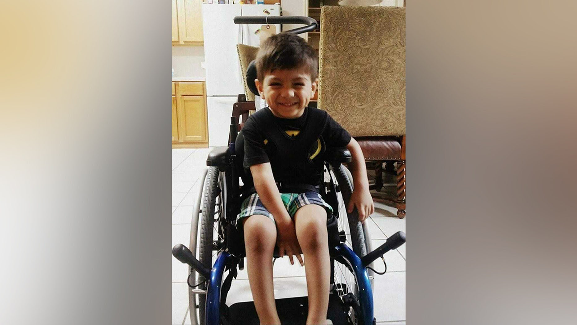 Seven-year-old with cerebral palsy saves his family from carbon monoxide poisoning