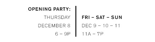 IP POP UP: This Thursday through Sunday! >