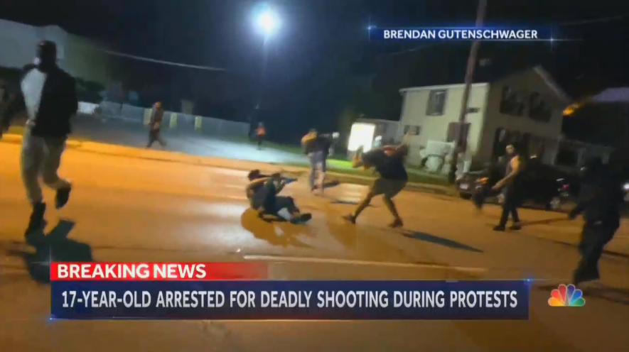 Nets LIE About Kenosha Shooting, COVER-UP Attacking Rioters