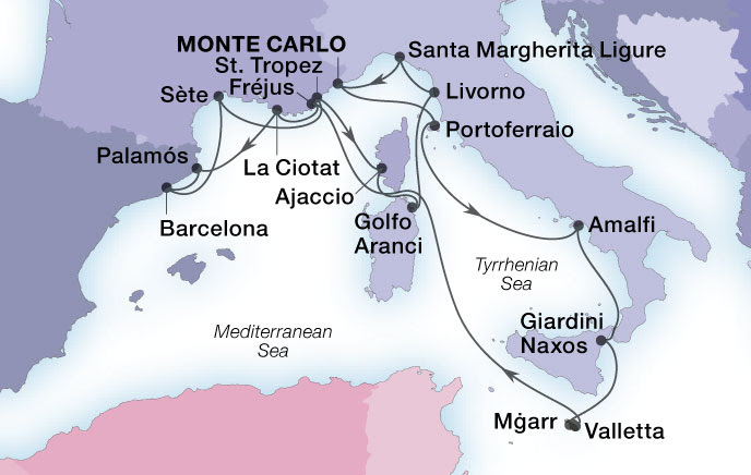 Seabourn Italy cruises