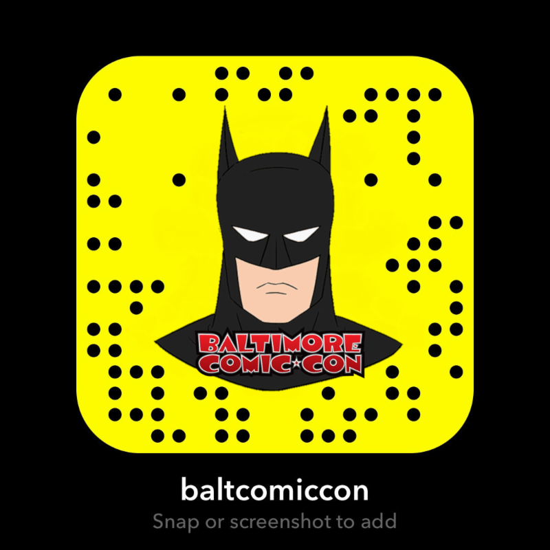 Baltimore Comic-Con SnapCode