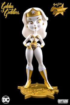 Cryptozoic Entertainment at New York Comic Con 2018 Golden Goddess Lynda Carter as Wonder Woman
