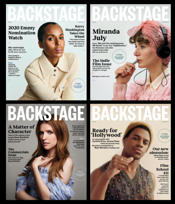 Backstage 4 Covers Spring 2020