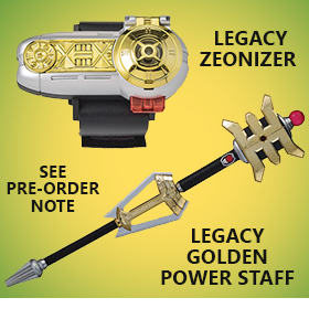 POWER RANGERS ZEO REPLICAS