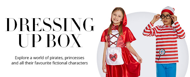 Dressing Up Box: Explore a world of pirates, princesses and all their favourite fictional characters