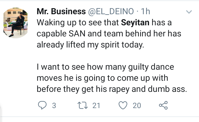 Nigerians react to Seyitan Babatayo