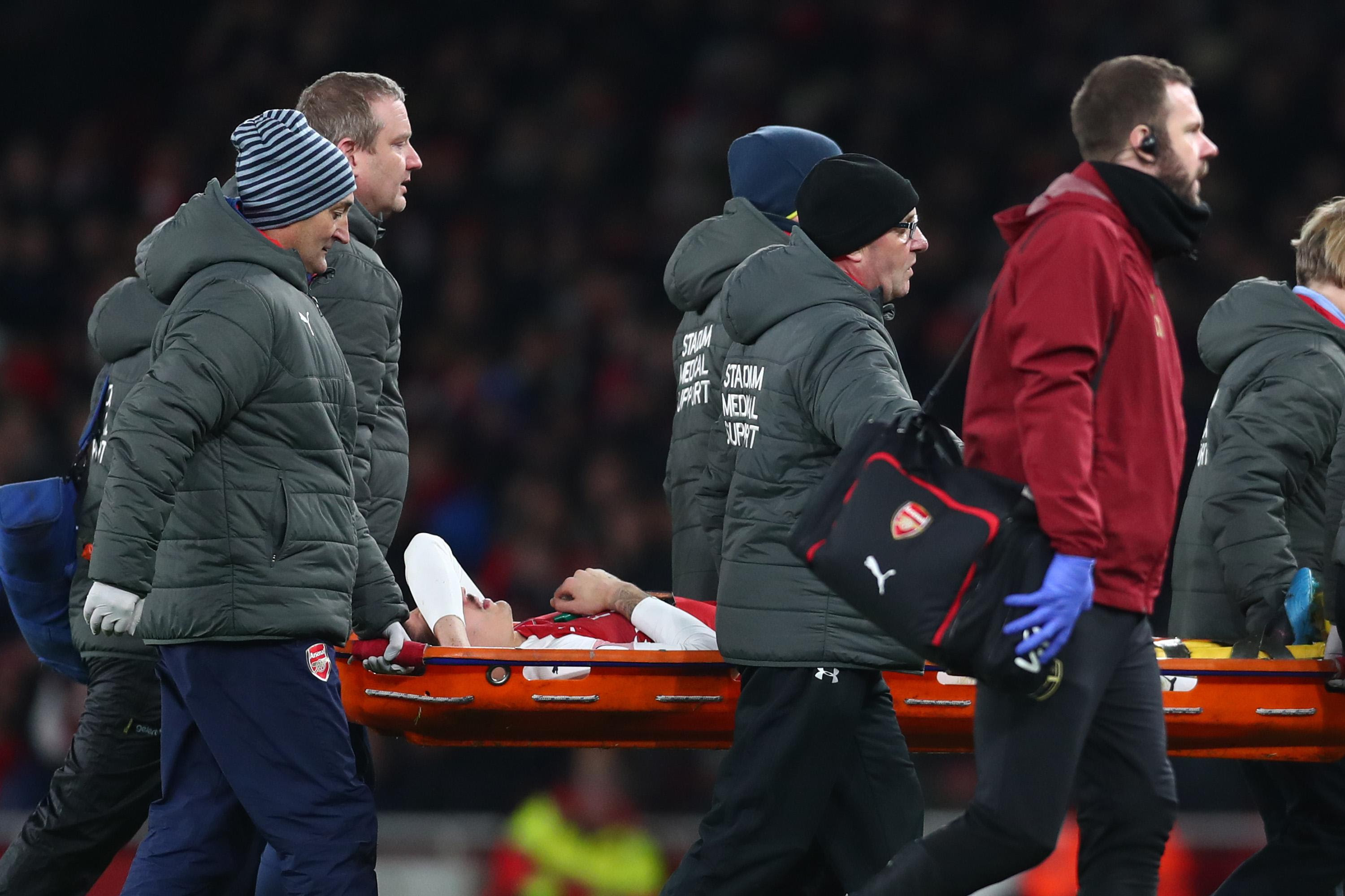 Hector Bellerin: Arsenal defender has ruptured cruciate ligament and will be out for the rest of the season – reports