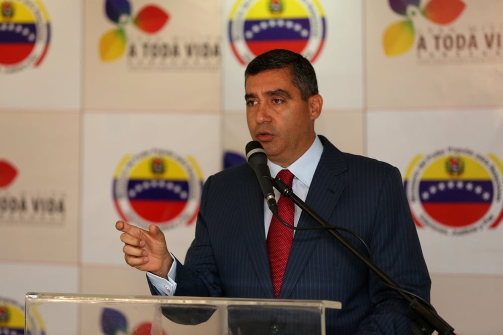 El ministro para Relaciones Interiores, Justicia y Paz, Miguel Rodríguez Torres