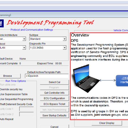 GM Pro Programming and Development Kit Tool (GM DPS + XBusToolKit) full ...