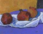 Three Pomegranates - Posted on Thursday, December 25, 2014 by Dolores Holt