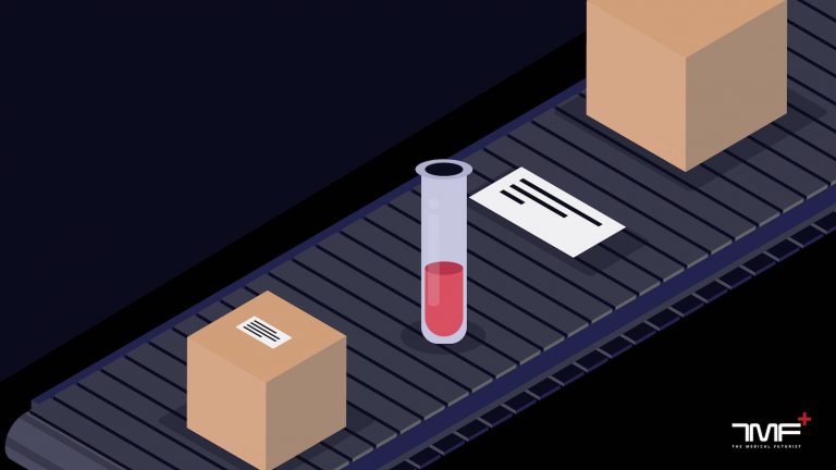 The post delivers at-home lab tests