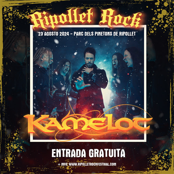 Ripollet Rock Festival 2024 Kamelot