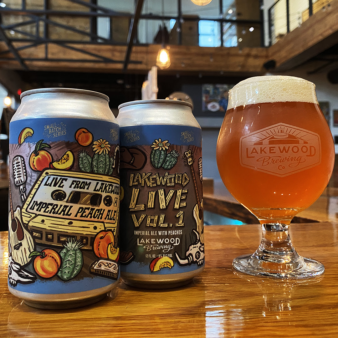 Lakewood Brewing Lakewood Live Vol 1 & Vol 2 Coming To Small Batch ...