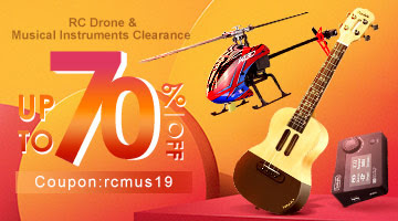 RC Drone & Musical Instrument Clearance