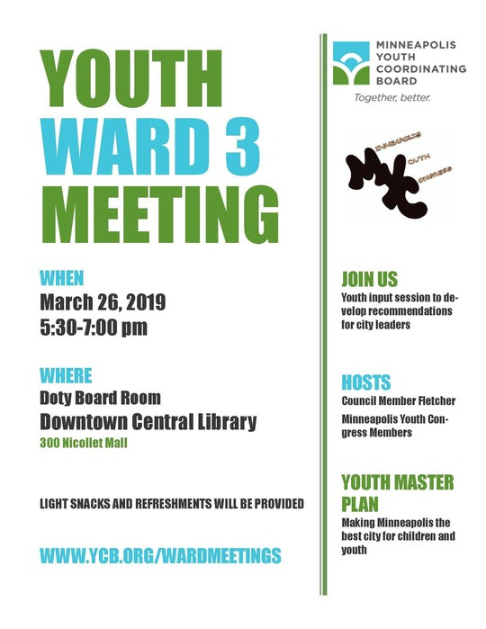 Youth Ward 3 Meeting