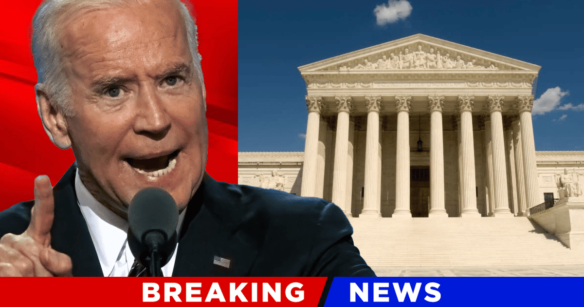 Biden Makes Despicable Supreme Court Move - Joe's Latest Dictate Stuns Justices